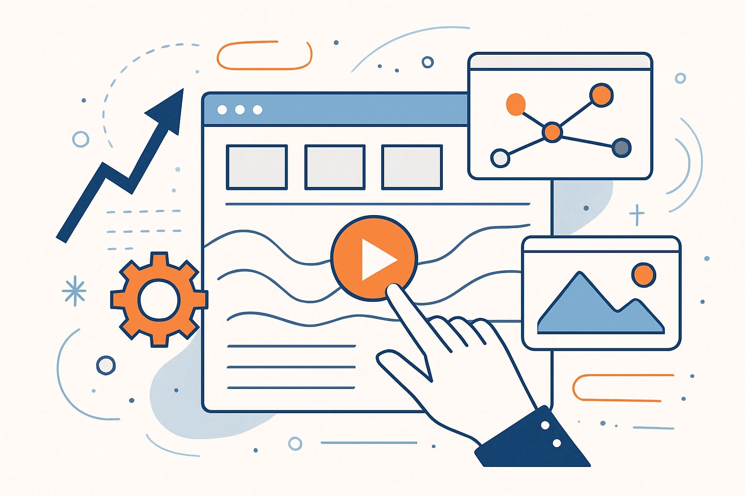 Sample on animation graphic layouts